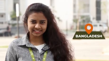 Student testimonial
