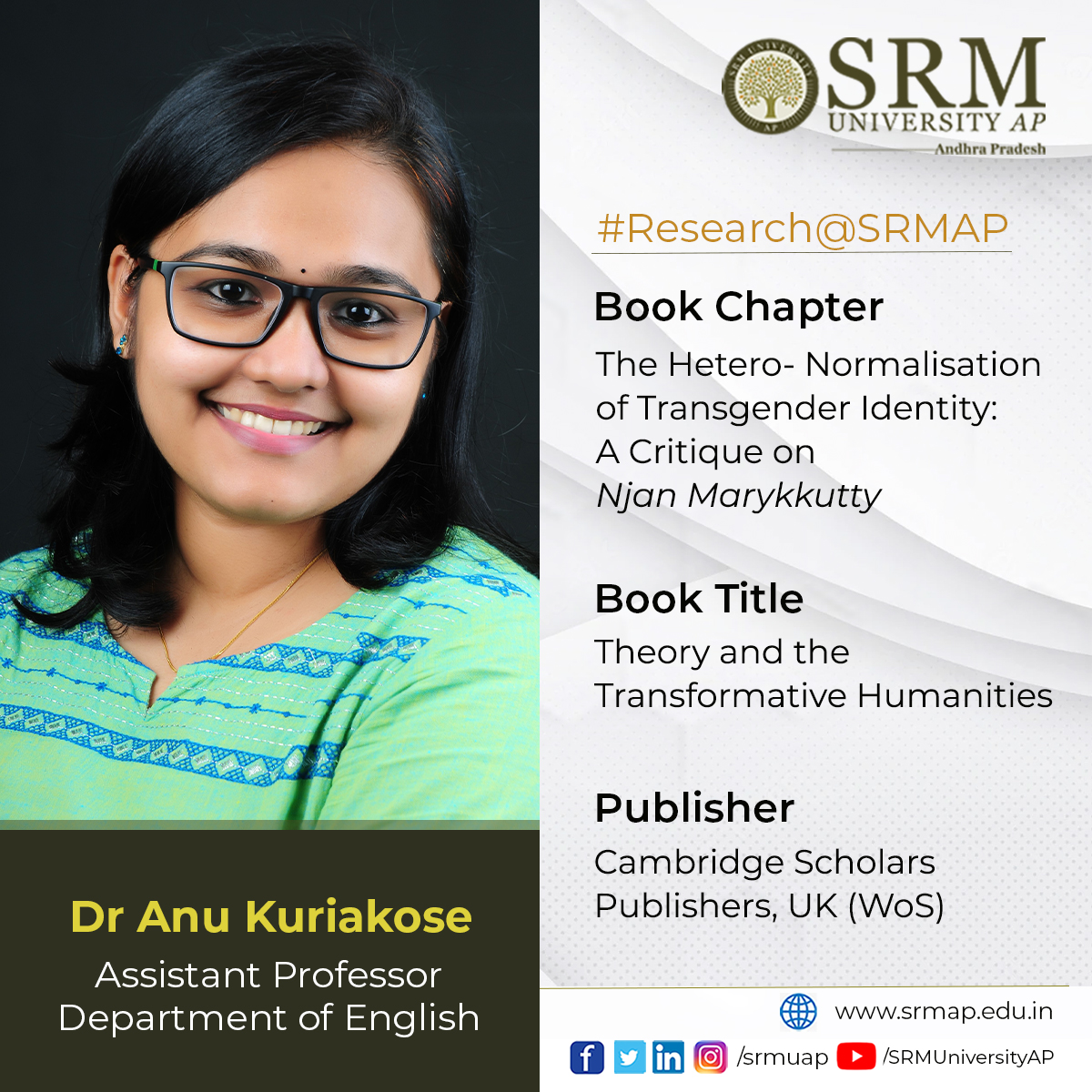 The Hetero- Normalisation of Transgender Identity: A Critique on Njan Marykkutty 