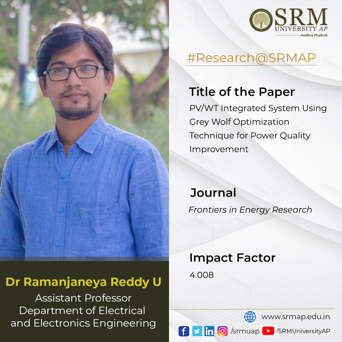 PV/WT Integrated System Using Grey Wolf Optimization Technique for Power Quality Improvement
