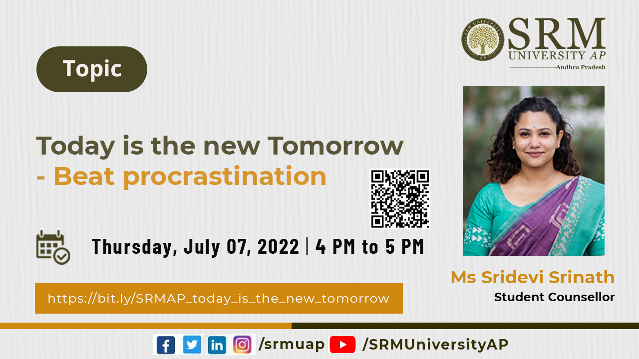 Today is the new Tomorrow - Beat procrastination
