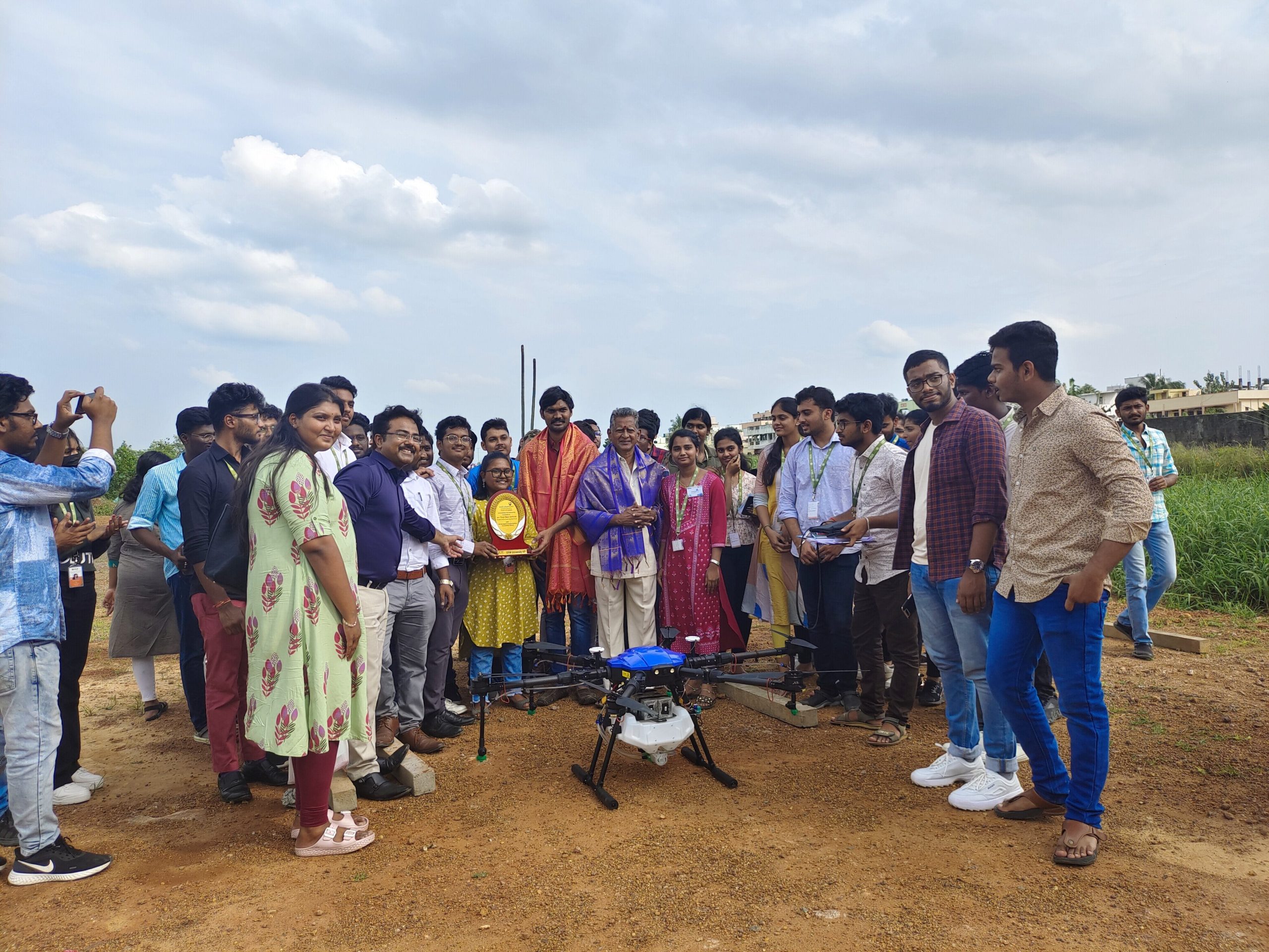 Students visit Fopple Drone Tech Pvt Ltd