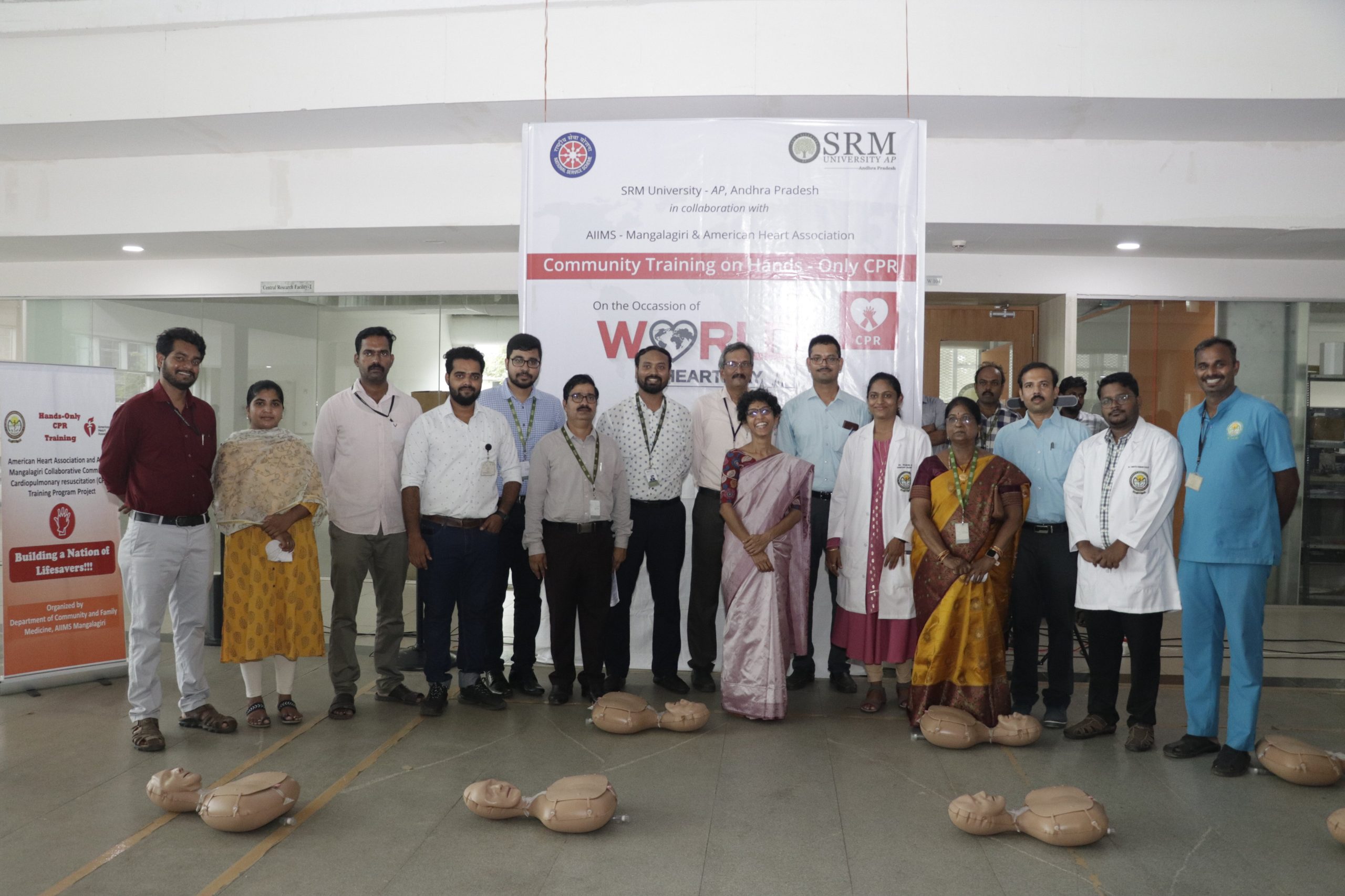 Community training on CPR