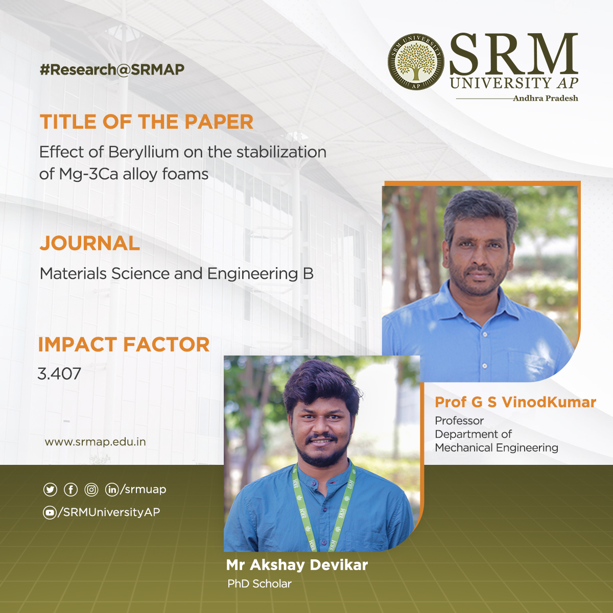 2 research papers from mech