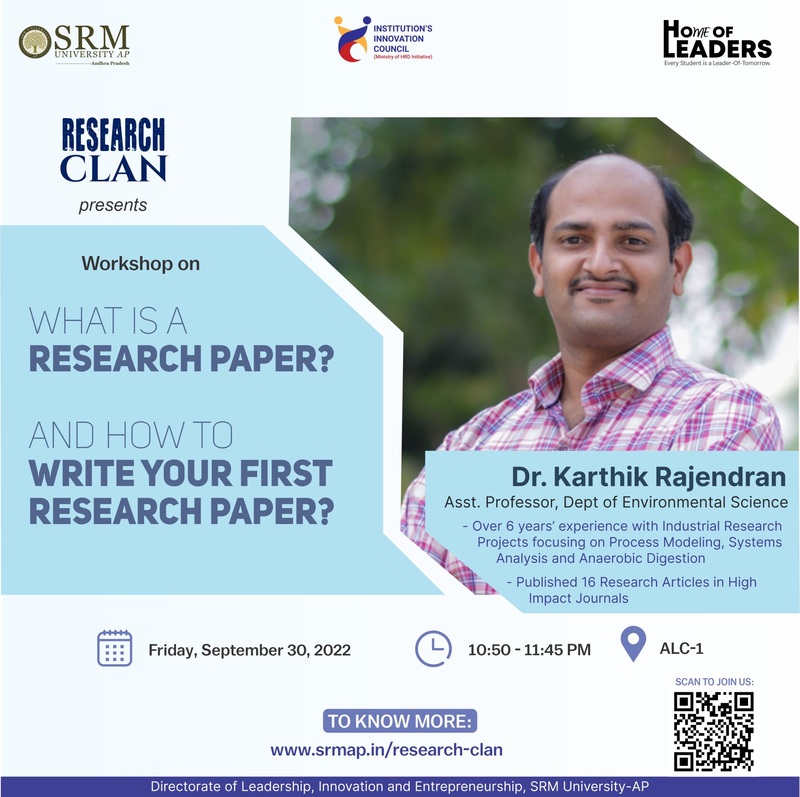 research clan workshop