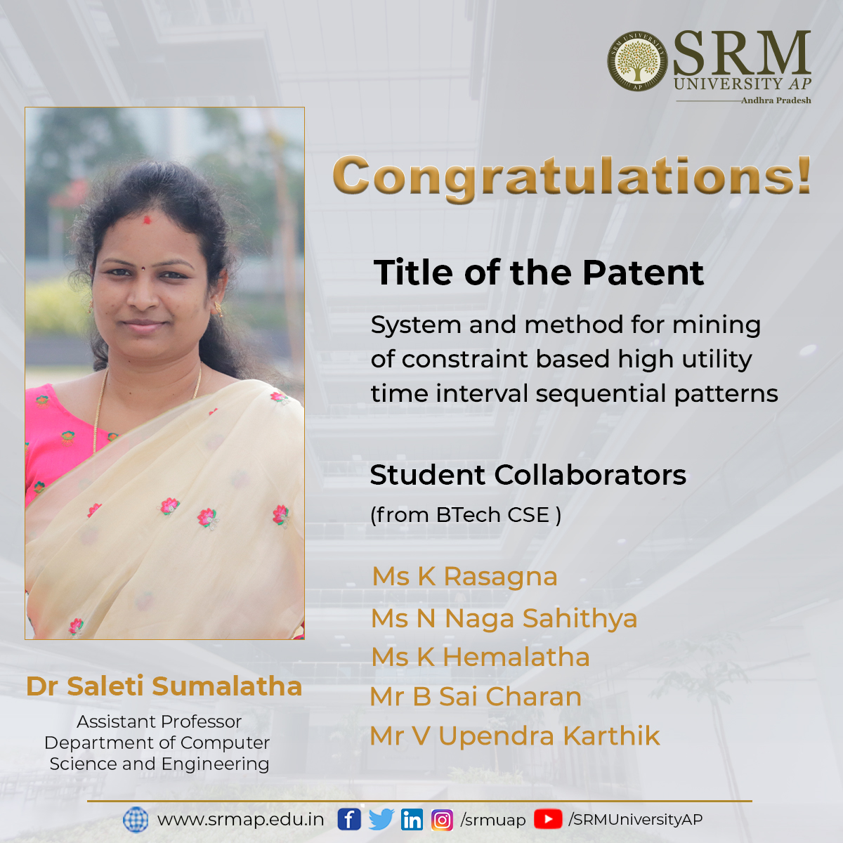 Patent SRMAP