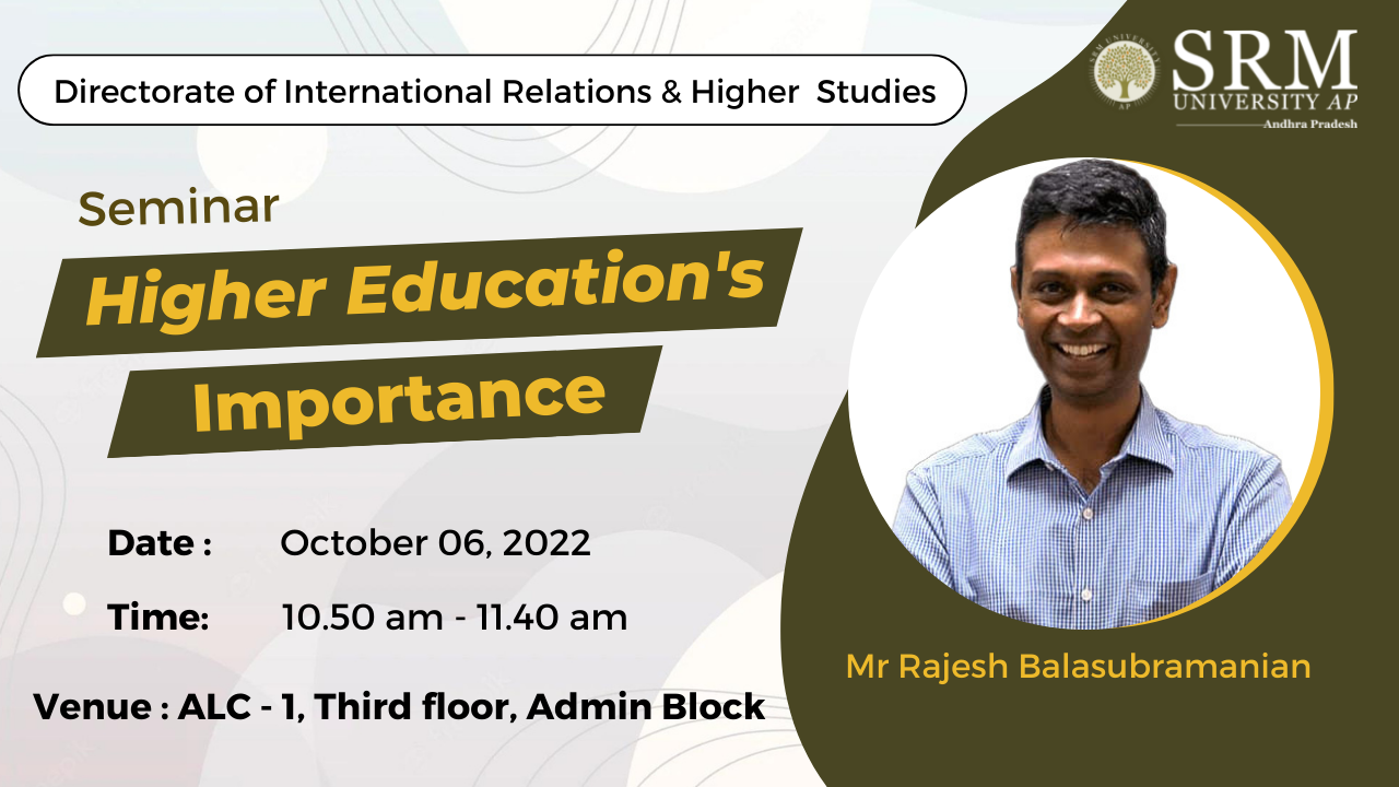 Learn the importance of higher education