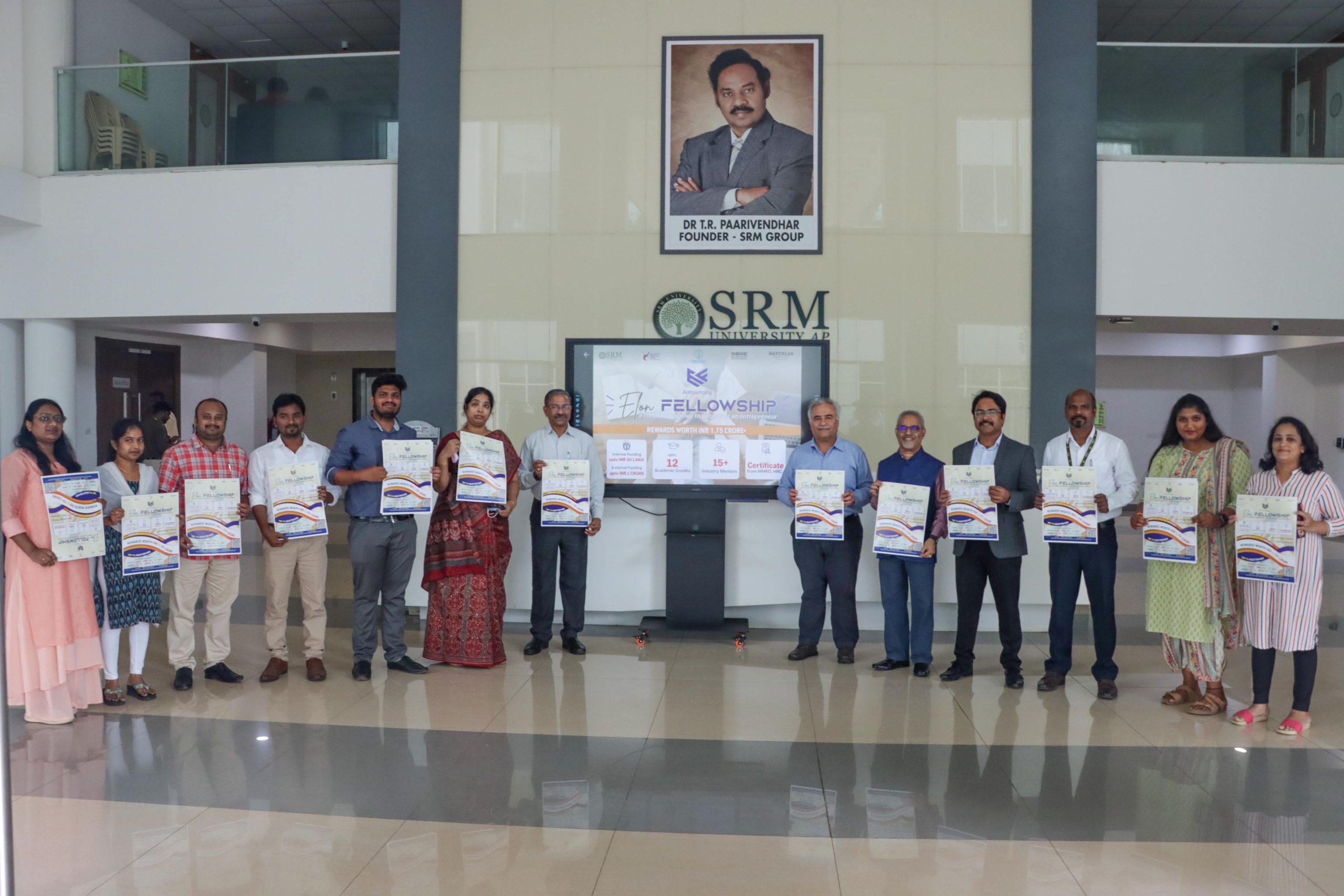 SRM AP announces Elon Fellowship for budding entrepreneurs