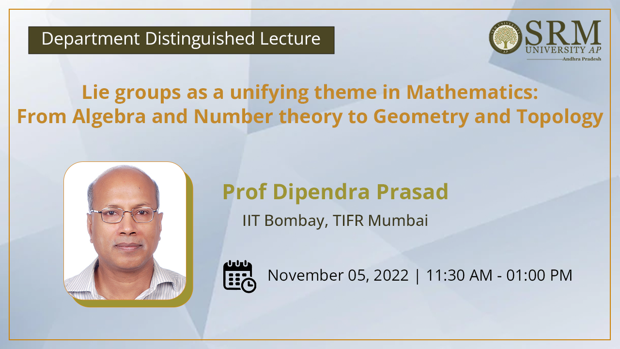 Department Distinguished Lecture