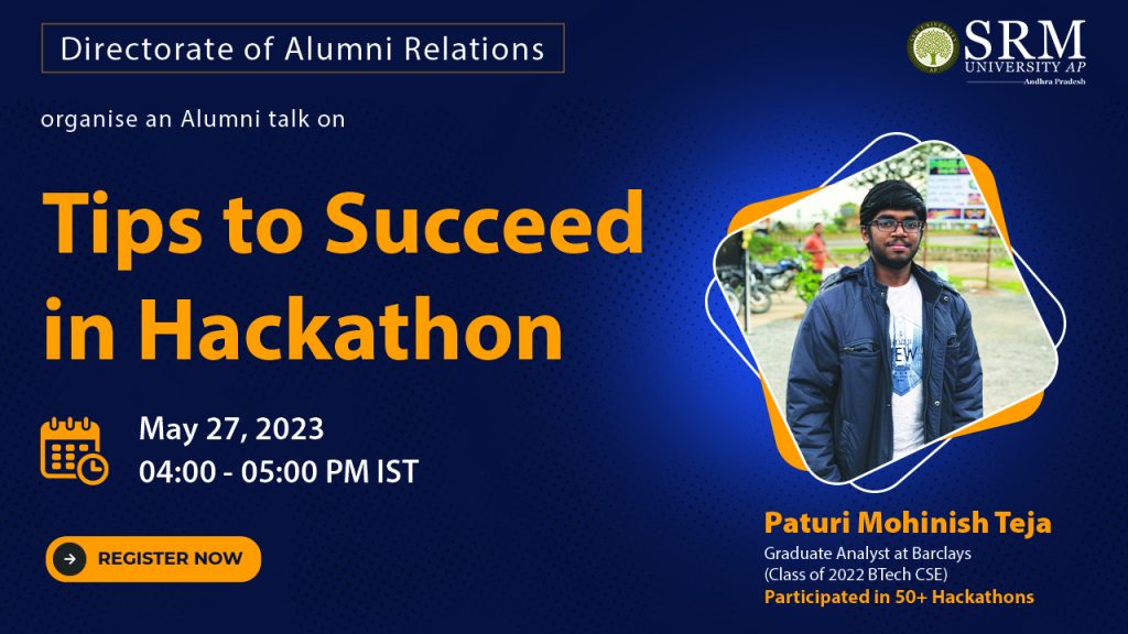 Hackathon mohinish teja