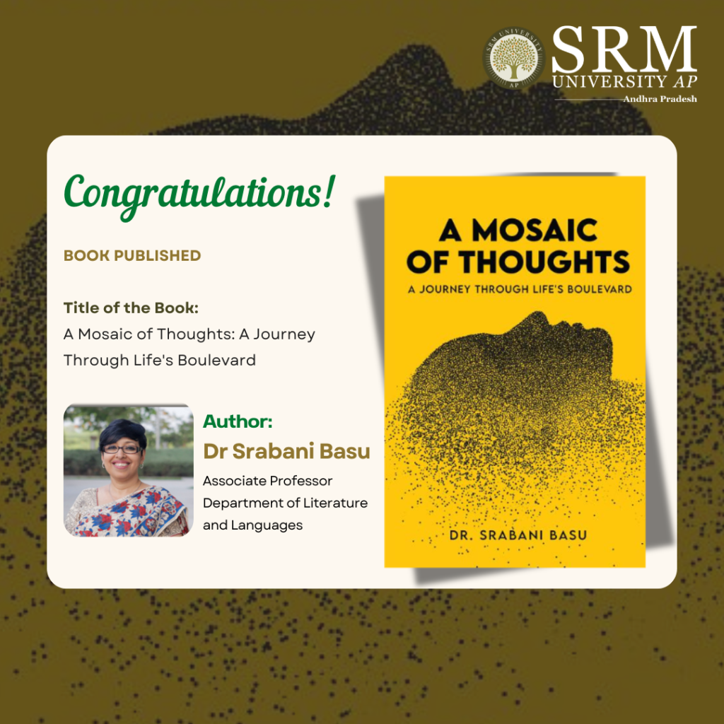 Dr Basu Pens a Book on Life's Boulevard