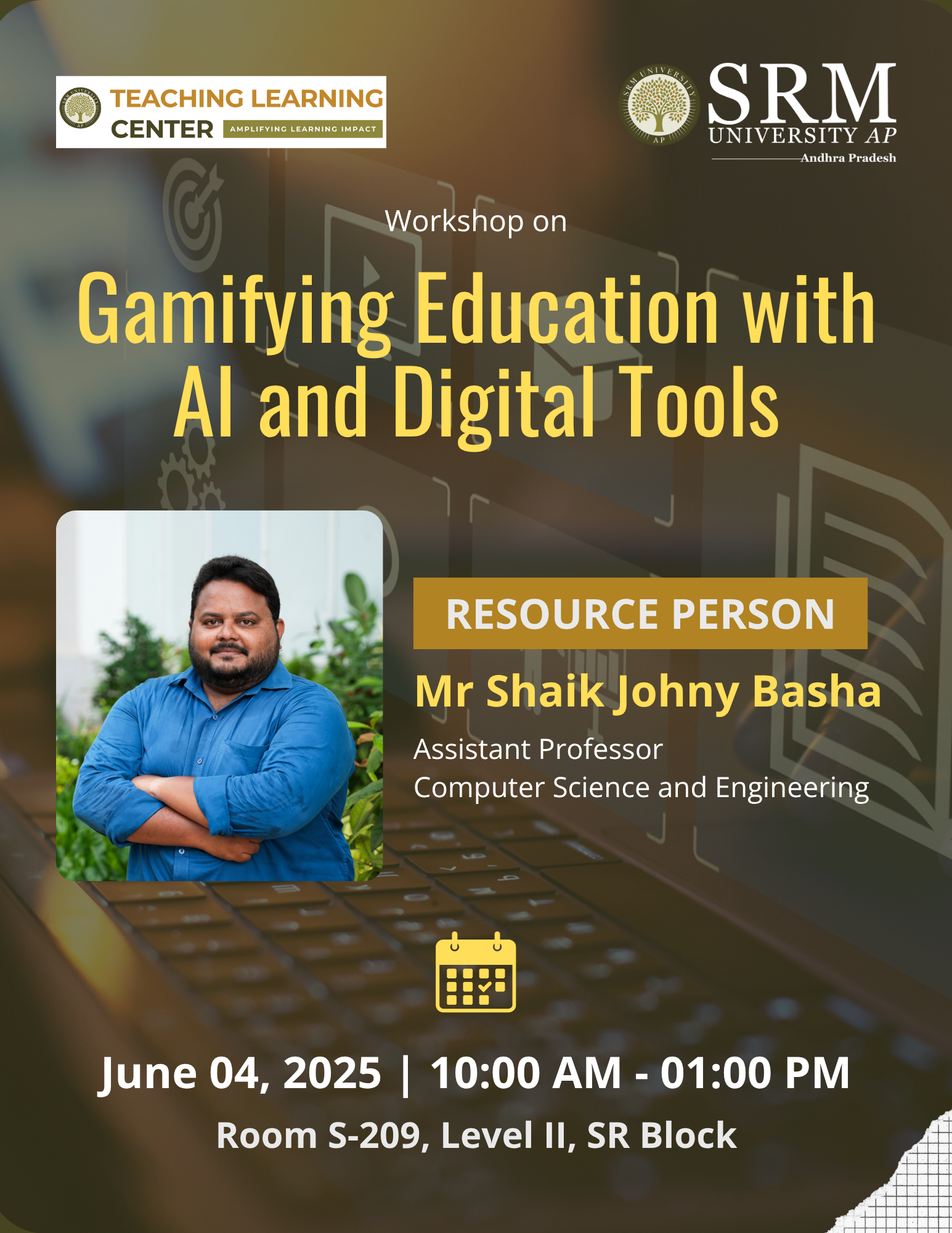 Workshop on Gamifying Education with AI and Digital Tools